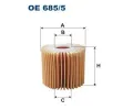 FILTRON Olejov filtr ‐ FI OE685/5