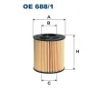 Olejový filtr FILTRON ‐ FI OE688/1 Olejový filtr FILTRON ‐ FI OE688/1