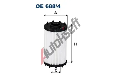 FILTRON Olejov filtr FI OE688/4, OE 688/4