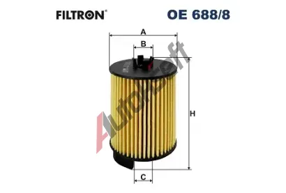 FILTRON Olejov filtr FI OE688/8, OE 688/8