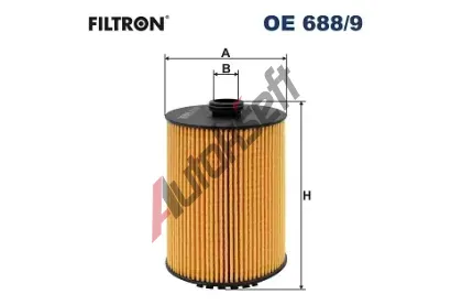 FILTRON Olejov filtr FI OE688/9, OE 688/9