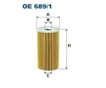 Olejov filtr FILTRON ‐ FI OE689/1