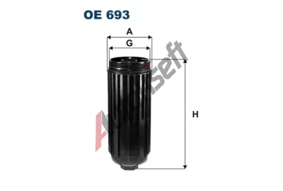 FILTRON Olejov filtr FI OE 693, FI OE693