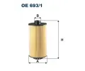 Olejov filtr FILTRON ‐ FI OE693/1
