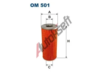 FILTRON Olejov filtr FI OM501, OM 501