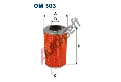 FILTRON Olejov� filtr FI OM503, OM 503