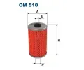 Olejov filtr FILTRON ‐ FI OM510