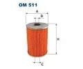 Olejov filtr FILTRON ‐ FI OM511