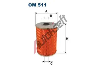 FILTRON Olejov filtr FI OM511, OM 511