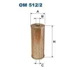 Hydraulick filtr zen FILTRON ‐ FI OM512/2