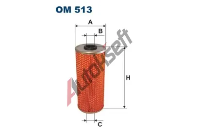FILTRON Olejov filtr FI OM513, OM 513