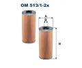 Olejov filtr FILTRON ‐ FI OM513/1-2x