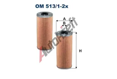 FILTRON Olejov filtr FI OM513/1-2X, OM 513/1-2x