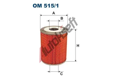 FILTRON Olejov filtr FI OM515/1, OM 515/1