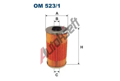 FILTRON Olejov filtr FI OM523/1, OM 523/1