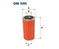 Olejov filtr FILTRON ‐ FI OM590