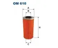 Olejový filtr FILTRON ‐ FI OM610 Olejový filtr FILTRON ‐ FI OM610