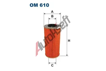 FILTRON Olejov filtr FI OM610, OM 610