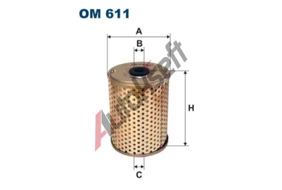 FILTRON Hydraulick filtr - zen FI OM611, OM 611
