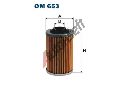 FILTRON Olejov filtr FI OM653, OM 653