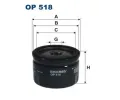 Olejov filtr FILTRON ‐ FI OP518