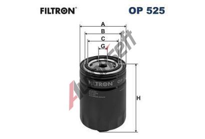 FILTRON Olejov filtr FI OP525T, OP 525T