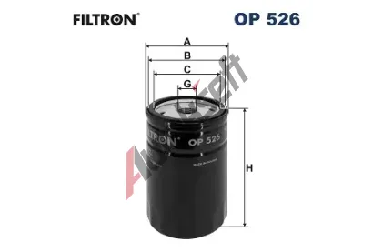 FILTRON Olejov filtr FI OP526, OP 526