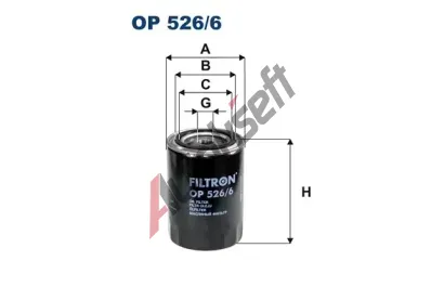 FILTRON Olejov filtr FI OP526/6, OP 526/6