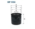 FILTRON Olejov filtr ‐ FI OP534