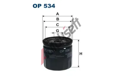 FILTRON Olejov filtr FI OP534, OP 534