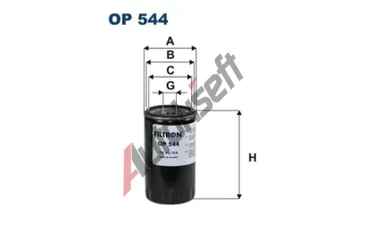 FILTRON Olejov filtr FI OP544, OP 544