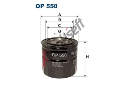 FILTRON Olejov filtr FI OP550, OP 550