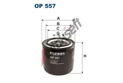 FILTRON Olejov filtr FI OP557, OP 557