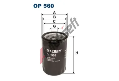FILTRON Olejov filtr FI OP560, OP 560