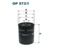 FILTRON Olejov filtr ‐ FI OP573/1