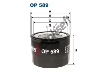 FILTRON Olejov filtr FI OP589, OP 589