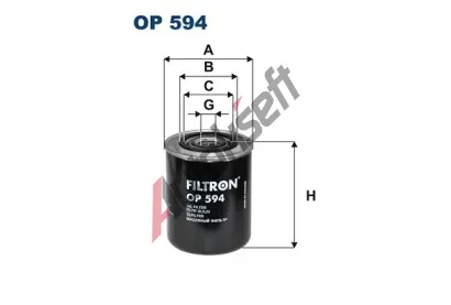 FILTRON Olejov filtr FI OP594, OP 594