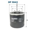 Olejov filtr FILTRON ‐ FI OP594/2