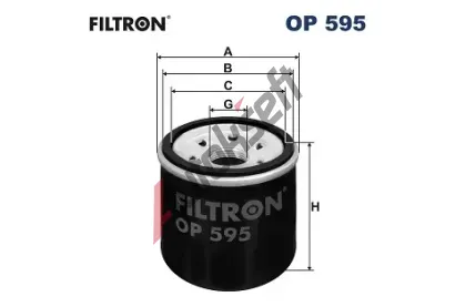 FILTRON Olejov filtr FI OP595, OP 595