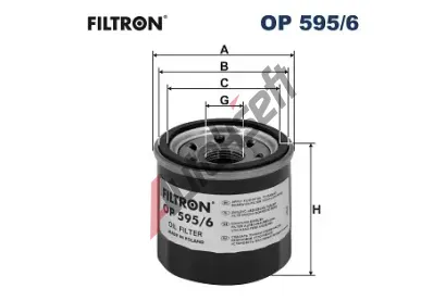 FILTRON Olejov filtr FI OP595/6, OP 595/6