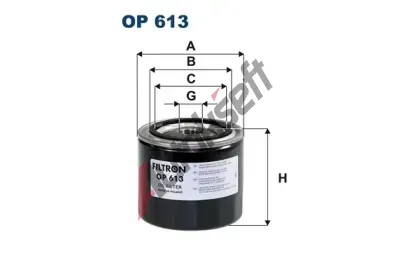 FILTRON Olejov filtr FI OP613, OP 613