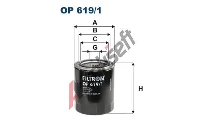 FILTRON Olejov filtr FI OP619/1, OP 619/1