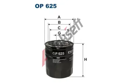 FILTRON Olejov filtr FI OP625, OP 625
