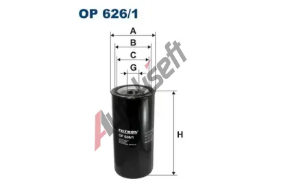 FILTRON Olejov filtr FI OP626/1, OP 626/1