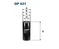 Olejov filtr FILTRON ‐ FI OP631