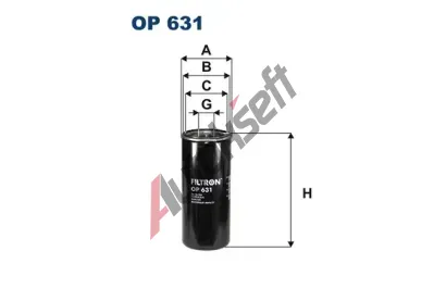 FILTRON Olejov filtr FI OP631, OP 631