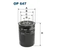 Olejov filtr FILTRON ‐ FI OP647