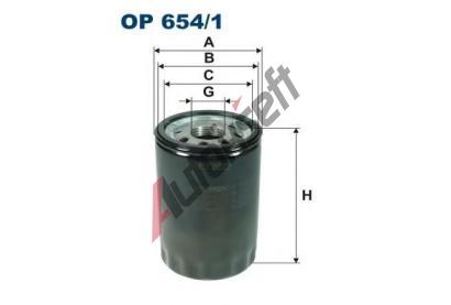 FILTRON Olejov filtr FI OP654/1, FI OP 654/1