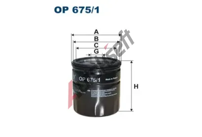 FILTRON Olejov filtr FI OP675/1, OP 675/1
