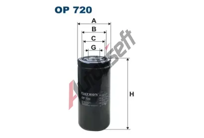 FILTRON Hydraulick filtr automatick pevodovky FI OP 720, FI OP720